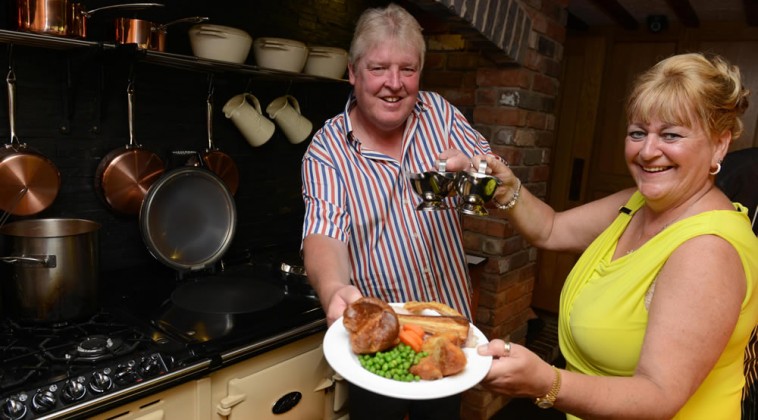 Plough Inn AGA Launch by owners Mark & Louise Giles